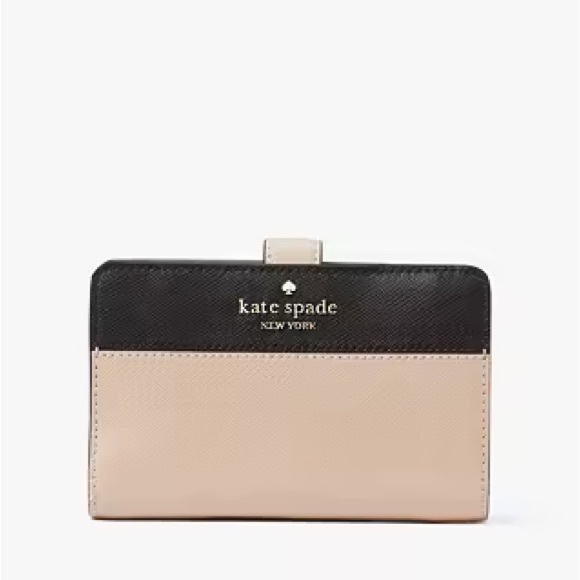 Kate Spade Madison Medium Compact Bifold Wallet - Picture 1 of 6
